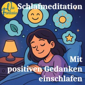 Schlafmeditation Mit positiven Gedanken einschlafen | Meditation | Via-Fantasia