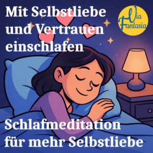 Schlafmeditation für mehr Selbstliebe - Mit Selbstliebe und Vertrauen einschlafen | Meditation | Via-Fantasia